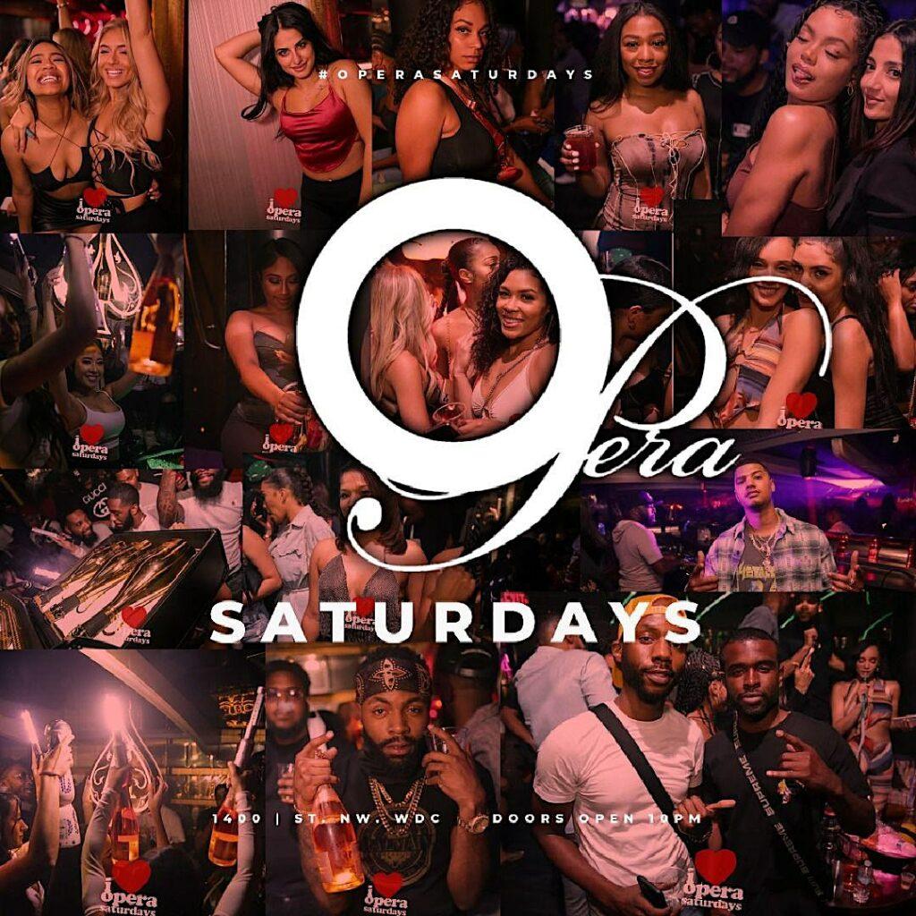 OPERA SATURDAYS at Opera Ultra Lounge DC MVEMNT