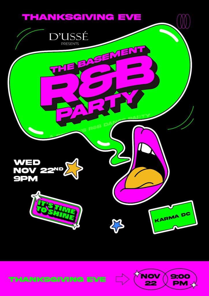 The Basement 90's/00's RNB Party | THANKSGIVING EVE | FRIENDSGIVING ...